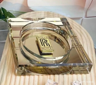 SQUARE ROLLS ROYCE ASHTRAY 0808